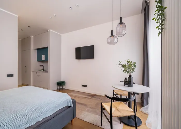 Dzīvoklis Oldtown In Modern House *